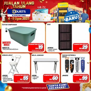 COURTS-Kamunting-Anniversary-Sale-2-350x350 - Beddings Computer Accessories Electronics & Computers Furniture Home & Garden & Tools Home Appliances Home Decor IT Gadgets Accessories Kitchen Appliances Malaysia Sales Perak 