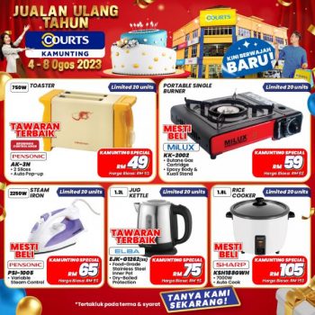 COURTS-Kamunting-Anniversary-Sale-4-350x350 - Beddings Computer Accessories Electronics & Computers Furniture Home & Garden & Tools Home Appliances Home Decor IT Gadgets Accessories Kitchen Appliances Malaysia Sales Perak 