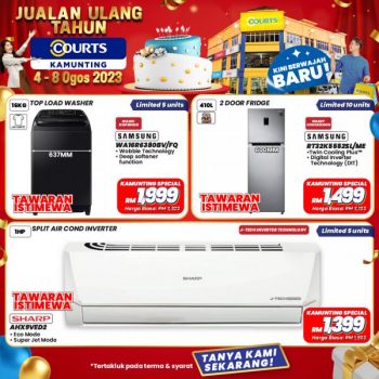 COURTS-Kamunting-Anniversary-Sale-5-350x350 - Beddings Computer Accessories Electronics & Computers Furniture Home & Garden & Tools Home Appliances Home Decor IT Gadgets Accessories Kitchen Appliances Malaysia Sales Perak 