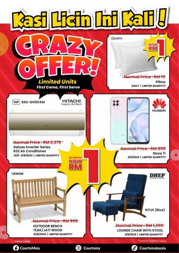 COURTS-Warehouse-Sale-1-350x495 - Electronics & Computers Furniture Home & Garden & Tools Home Appliances Home Decor Kitchen Appliances Selangor Warehouse Sale & Clearance in Malaysia 