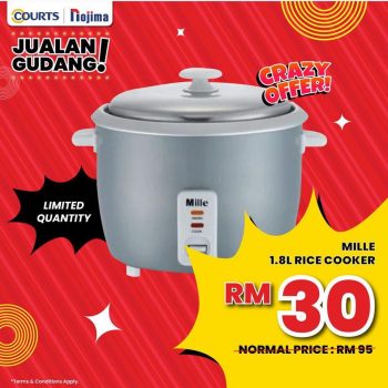 COURTS-Warehouse-Sale-2-1-350x350 - Electronics & Computers Home Appliances IT Gadgets Accessories Kitchen Appliances Selangor Warehouse Sale & Clearance in Malaysia 