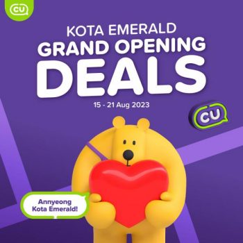 CU-Opening-Promotion-at-Kota-Emerald-Rawang-350x350 - Beverages Food , Restaurant & Pub Promotions & Freebies Selangor 