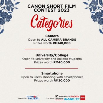 Canon-Short-Film-Contest-350x350 - Cameras Electronics & Computers Events & Fairs IT Gadgets Accessories Johor Kedah Kelantan Kuala Lumpur Melaka Negeri Sembilan Pahang Penang Perak Perlis Putrajaya Sabah Sarawak Selangor Terengganu 