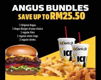 Carls-Jr.-Angus-Bundles-Deal-350x276 - Beverages Food , Restaurant & Pub Johor Kedah Kelantan Kuala Lumpur Melaka Negeri Sembilan Pahang Penang Perak Perlis Promotions & Freebies Putrajaya Sabah Sarawak Selangor Terengganu 