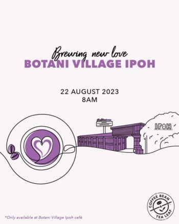 Coffee-Bean-Opening-Buy-1-FREE-1-Mango-Beverage-Promotion-at-Botani-Village-Ipoh-350x438 - Beverages Food , Restaurant & Pub Perak Promotions & Freebies 