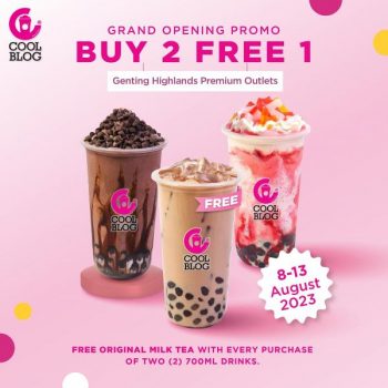 Coolblog-Grand-Opening-Buy-2-Free-1-Promotion-at-Genting-Highlands-Premium-Outlet-350x350 - Beverages Food , Restaurant & Pub Pahang Promotions & Freebies 