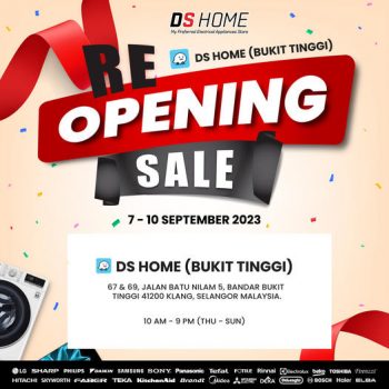 DS-HOME-Re-Opening-Sale-350x350 - Electronics & Computers Furniture Home & Garden & Tools Home Appliances Home Decor Kitchen Appliances Malaysia Sales Selangor 