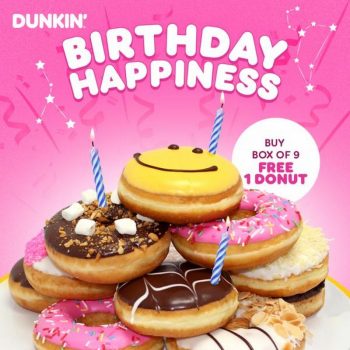 Dunkin-August-Babies-Birthday-Treat-Promotion-1-350x350 - Beverages Food , Restaurant & Pub Johor Kedah Kelantan Kuala Lumpur Melaka Negeri Sembilan Pahang Penang Perak Perlis Promotions & Freebies Putrajaya Sabah Sarawak Selangor Terengganu 