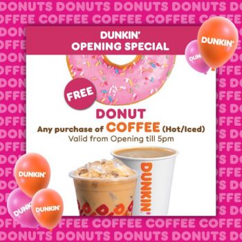 Dunkin-Opening-Free-Donut-Promotion-at-Shell-Kelana-Jaya-2-350x350 - Beverages Food , Restaurant & Pub Promotions & Freebies Selangor 