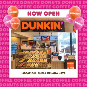 Dunkin-Opening-Free-Donut-Promotion-at-Shell-Kelana-Jaya-350x350 - Beverages Food , Restaurant & Pub Promotions & Freebies Selangor 