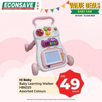 Econsave-Baby-Fair-Value-Deals-Promotion-3-350x350 - Baby & Kids & Parenting Babycare Johor Kedah Kelantan Kuala Lumpur Melaka Negeri Sembilan Pahang Penang Perak Perlis Promotions & Freebies Putrajaya Selangor Supermarket & Hypermarket Terengganu 