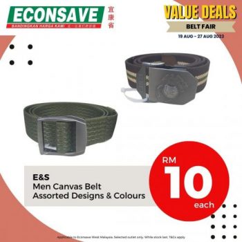 Econsave-Belt-Fair-Value-Deals-Promotion-1-350x350 - Fashion Accessories Fashion Lifestyle & Department Store Johor Kedah Kelantan Kuala Lumpur Melaka Negeri Sembilan Pahang Penang Perak Perlis Promotions & Freebies Putrajaya Selangor Supermarket & Hypermarket Terengganu 