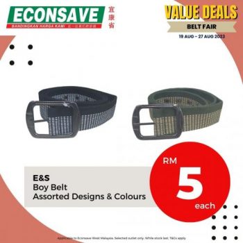 Econsave-Belt-Fair-Value-Deals-Promotion-2-350x350 - Fashion Accessories Fashion Lifestyle & Department Store Johor Kedah Kelantan Kuala Lumpur Melaka Negeri Sembilan Pahang Penang Perak Perlis Promotions & Freebies Putrajaya Selangor Supermarket & Hypermarket Terengganu 