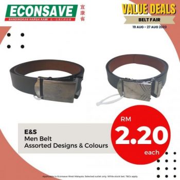 Econsave-Belt-Fair-Value-Deals-Promotion-5-350x350 - Fashion Accessories Fashion Lifestyle & Department Store Johor Kedah Kelantan Kuala Lumpur Melaka Negeri Sembilan Pahang Penang Perak Perlis Promotions & Freebies Putrajaya Selangor Supermarket & Hypermarket Terengganu 