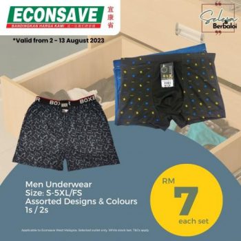 Econsave-Innerwear-Value-Deals-3-350x350 - Fashion Lifestyle & Department Store Johor Kedah Kelantan Kuala Lumpur Melaka Negeri Sembilan Pahang Penang Perak Perlis Promotions & Freebies Putrajaya Sabah Sarawak Selangor Supermarket & Hypermarket Terengganu Underwear 