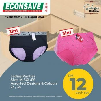 Econsave-Innerwear-Value-Deals-4-350x350 - Fashion Lifestyle & Department Store Johor Kedah Kelantan Kuala Lumpur Melaka Negeri Sembilan Pahang Penang Perak Perlis Promotions & Freebies Putrajaya Sabah Sarawak Selangor Supermarket & Hypermarket Terengganu Underwear 