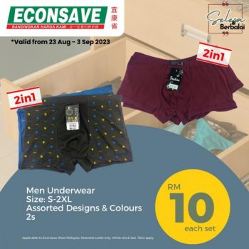 Econsave-Innerwear-Value-Deals-Promotion-2-350x350 - Johor Kedah Kelantan Kuala Lumpur Melaka Negeri Sembilan Pahang Penang Perak Perlis Promotions & Freebies Putrajaya Selangor Supermarket & Hypermarket Terengganu 