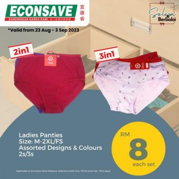 Econsave-Innerwear-Value-Deals-Promotion-5-350x350 - Johor Kedah Kelantan Kuala Lumpur Melaka Negeri Sembilan Pahang Penang Perak Perlis Promotions & Freebies Putrajaya Selangor Supermarket & Hypermarket Terengganu 