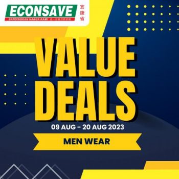 Econsave-Men-Wear-Value-Deals-Promotion-350x350 - Johor Kedah Kelantan Kuala Lumpur Melaka Negeri Sembilan Pahang Penang Perak Perlis Promotions & Freebies Putrajaya Selangor Supermarket & Hypermarket Terengganu 