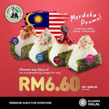 Empire-Sushi-Merdeka-Promotion-350x350 - Beverages Food , Restaurant & Pub Johor Kedah Kelantan Kuala Lumpur Melaka Negeri Sembilan Pahang Penang Perak Perlis Promotions & Freebies Putrajaya Sabah Sarawak Selangor Terengganu 