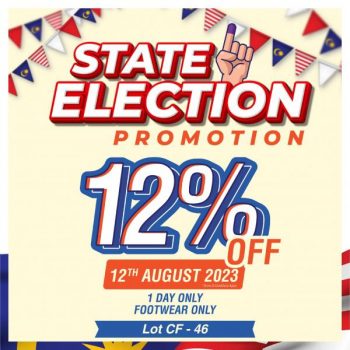 Fipper-State-Election-12-off-Promotion-at-Paradigm-Mall-PJ-350x350 - Fashion Accessories Fashion Lifestyle & Department Store Footwear Promotions & Freebies Selangor 