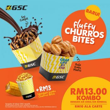 GSC-Fluffy-Churros-Bites-Promo-350x350 - Beverages Cinemas Food , Restaurant & Pub Johor Kedah Kelantan Kuala Lumpur Melaka Movie & Music & Games Negeri Sembilan Pahang Penang Perak Perlis Promotions & Freebies Putrajaya Sabah Sarawak Selangor Terengganu 