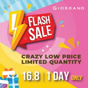 Giordano-Online-Store-Anniversary-Flash-Sale-350x350 - Apparels Fashion Accessories Fashion Lifestyle & Department Store Johor Kedah Kelantan Kuala Lumpur Malaysia Sales Melaka Negeri Sembilan Online Store Pahang Penang Perak Perlis Putrajaya Sabah Sarawak Selangor Terengganu 