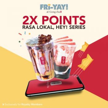 Gong-Cha-Merdeka-2X-Points-Promotion-350x350 - Beverages Food , Restaurant & Pub Johor Kedah Kelantan Kuala Lumpur Melaka Negeri Sembilan Pahang Penang Perak Perlis Promotions & Freebies Putrajaya Sabah Sarawak Selangor Terengganu 