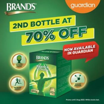 Guardian-BRANDS-Essence-Of-Chicken-2nd-Bottle-@-70-OFF-Promotion-350x350 - Beauty & Health Health Supplements Johor Kedah Kelantan Kuala Lumpur Melaka Negeri Sembilan Pahang Penang Perak Perlis Personal Care Promotions & Freebies Putrajaya Sabah Sarawak Selangor Terengganu 