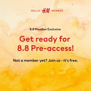 HM-8.8-Member-Exclusive-Pre-Access-Sale-350x350 - Apparels Fashion Accessories Fashion Lifestyle & Department Store Johor Kedah Kelantan Kuala Lumpur Malaysia Sales Melaka Negeri Sembilan Online Store Pahang Penang Perak Perlis Putrajaya Sabah Sarawak Selangor Terengganu 