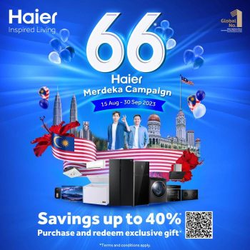 Haier-66th-Merdeka-Promotion-350x350 - Johor Kedah Kelantan Kuala Lumpur Melaka Negeri Sembilan Pahang Penang Perak Perlis Promotions & Freebies Putrajaya Sabah Sarawak Selangor Terengganu 