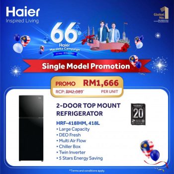 Haier-66th-Merdeka-Promotion-4-350x350 - Johor Kedah Kelantan Kuala Lumpur Melaka Negeri Sembilan Pahang Penang Perak Perlis Promotions & Freebies Putrajaya Sabah Sarawak Selangor Terengganu 