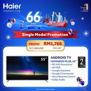 Haier-66th-Merdeka-Promotion-8-350x350 - Johor Kedah Kelantan Kuala Lumpur Melaka Negeri Sembilan Pahang Penang Perak Perlis Promotions & Freebies Putrajaya Sabah Sarawak Selangor Terengganu 