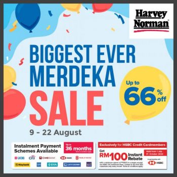 Harvey-Norman-Biggest-Ever-Merdeka-Sale-350x350 - Computer Accessories Electronics & Computers Furniture Home & Garden & Tools Home Decor IT Gadgets Accessories Johor Kedah Kelantan Kuala Lumpur Malaysia Sales Melaka Negeri Sembilan Pahang Penang Perak Perlis Putrajaya Sabah Sarawak Selangor 