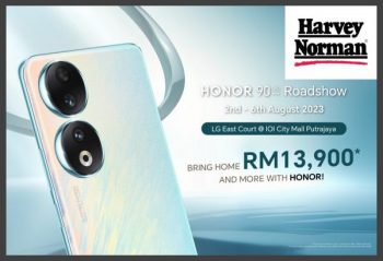 Harvey-Norman-Honor-90-Roadshow-Sale-at-IOI-City-Mall-Putrajaya-350x239 - Electronics & Computers IT Gadgets Accessories Malaysia Sales Mobile Phone Putrajaya 