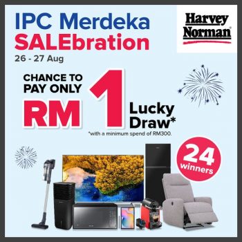 Harvey-Norman-Merdeka-SALEbration-1-350x350 - Electronics & Computers Furniture Home & Garden & Tools Home Appliances Home Decor Kitchen Appliances Selangor Warehouse Sale & Clearance in Malaysia 