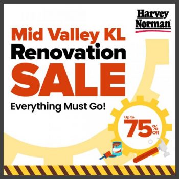 Harvey-Norman-Mid-Valley-KL-Renovation-Sale-350x350 - Electronics & Computers Home Appliances Kitchen Appliances Kuala Lumpur Selangor 