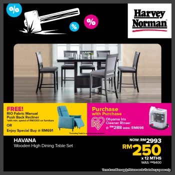 Harvey-Norman-Price-Smash-Sale-9-350x350 - Electronics & Computers Furniture Home & Garden & Tools Home Appliances Home Decor Johor Kitchen Appliances Warehouse Sale & Clearance in Malaysia 