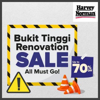 Harvey-Norman-Renovation-Sale-at-Bukit-Tinggi-350x350 - Electronics & Computers Furniture Home & Garden & Tools Home Appliances Home Decor Kitchen Appliances Selangor Warehouse Sale & Clearance in Malaysia 