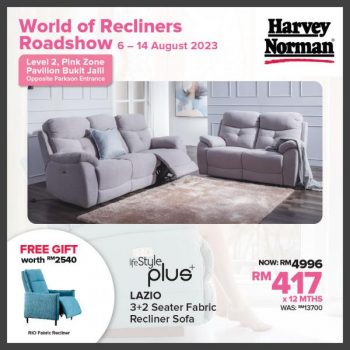 Harvey-Norman-World-Of-Recliners-Roadshow-Sale-at-Pavilion-Bukit-Jalil-2-350x350 - Furniture Home & Garden & Tools Home Decor Kuala Lumpur Malaysia Sales Selangor 