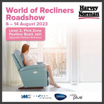 Harvey-Norman-World-Of-Recliners-Roadshow-Sale-at-Pavilion-Bukit-Jalil-350x350 - Furniture Home & Garden & Tools Home Decor Kuala Lumpur Malaysia Sales Selangor 