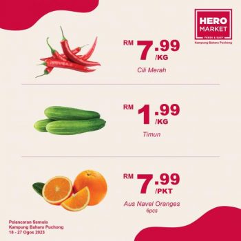 HeroMarket-Reopening-Promotion-at-Kampung-Baharu-Puchong-1-350x350 - Promotions & Freebies Selangor Supermarket & Hypermarket 
