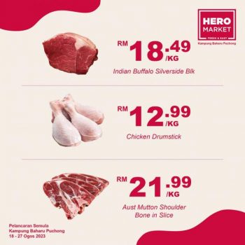 HeroMarket-Reopening-Promotion-at-Kampung-Baharu-Puchong-3-350x350 - Promotions & Freebies Selangor Supermarket & Hypermarket 