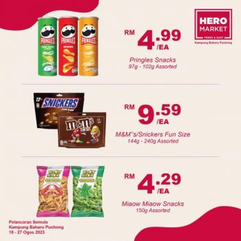 HeroMarket-Reopening-Promotion-at-Kampung-Baharu-Puchong-4-350x350 - Promotions & Freebies Selangor Supermarket & Hypermarket 