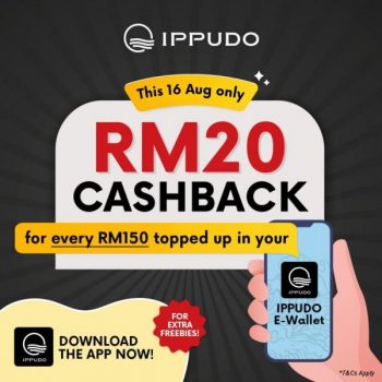 IPPUDO-RM20-Cashback-Promotion-350x350 - Beverages Food , Restaurant & Pub Johor Kedah Kelantan Kuala Lumpur Melaka Negeri Sembilan Pahang Penang Perak Perlis Promotions & Freebies Putrajaya Sabah Sarawak Selangor Terengganu 