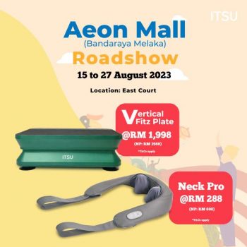 ITSU-Roadshow-Sale-at-AEON-Bandaraya-Melaka-350x350 - Malaysia Sales Melaka Others 