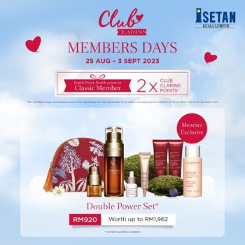 Isetan-Clarins-Members-Days-Deal-350x350 - Beauty & Health Kuala Lumpur Promotions & Freebies Selangor Skincare Supermarket & Hypermarket 