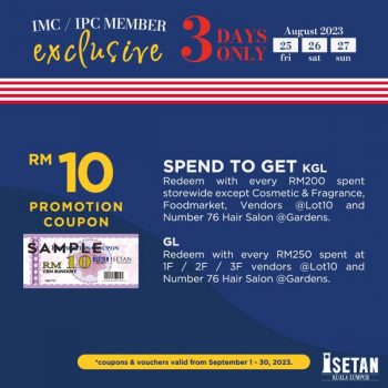 Isetan-Merdeka-Sale-3-350x350 - Kuala Lumpur Malaysia Sales Others Selangor Supermarket & Hypermarket 