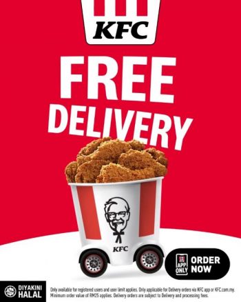 KFC-Free-Delivery-Promotion-350x438 - Beverages Food , Restaurant & Pub Johor Kedah Kelantan Kuala Lumpur Melaka Negeri Sembilan Online Store Pahang Penang Perak Perlis Promotions & Freebies Putrajaya Sabah Sarawak Selangor Terengganu 