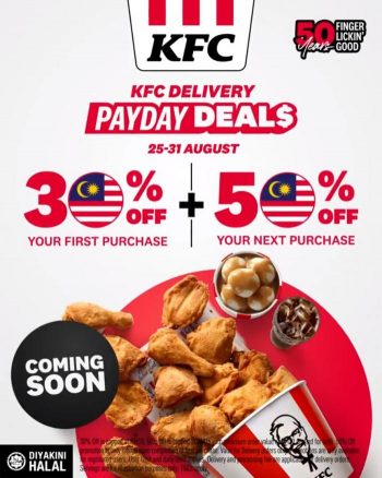 KFC-Payday-Deals-350x438 - Beverages Food , Restaurant & Pub Johor Kedah Kelantan Kuala Lumpur Melaka Negeri Sembilan Pahang Penang Perak Perlis Promotions & Freebies Putrajaya Sabah Sarawak Selangor Terengganu 